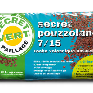 Pouzzolane secret vert paillage