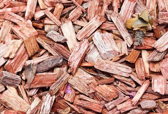 Paillage naturel rouge Paillage naturel rouge